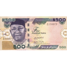 P30h Nigeria - 500 Naira Year 2009